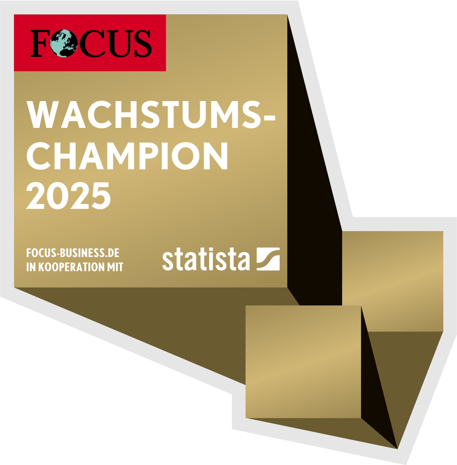 Wir sind erneut ausgezeichnet als Wachstums-Champion